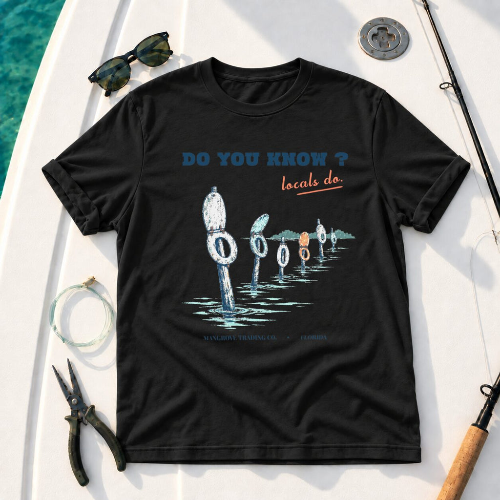 Toilet Cut design on a Black Gildan 64000 T-Shirt